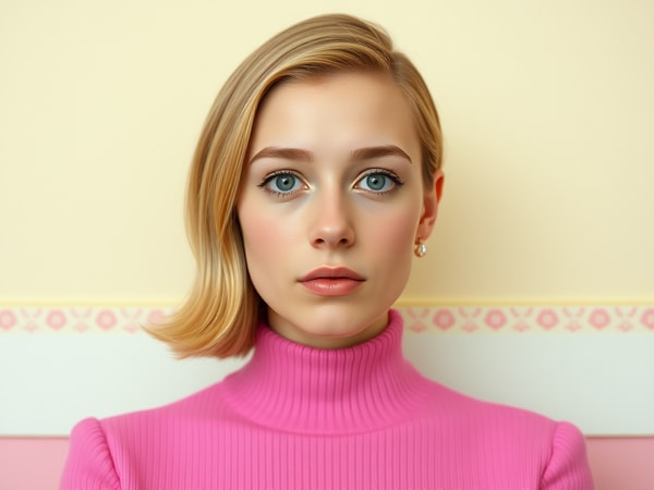 Wes Anderson Portrait Generator — Symmetrical Pastel Portraits