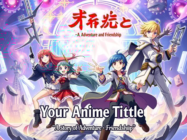 Anime Cover Scene Builder — Create Anime Cover Illustrations