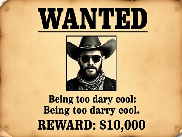AI Wanted Poster Generator