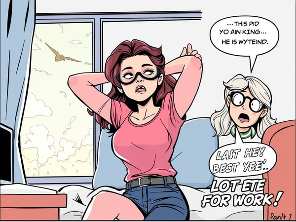 Comic Strip Creator — Turn story scripts into 3-panel comics