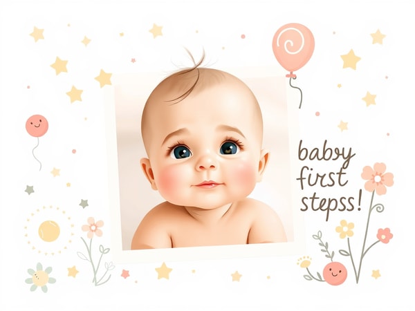 AI Baby Book Page Maker — Generate scrapbook-style illustrated baby book pages.