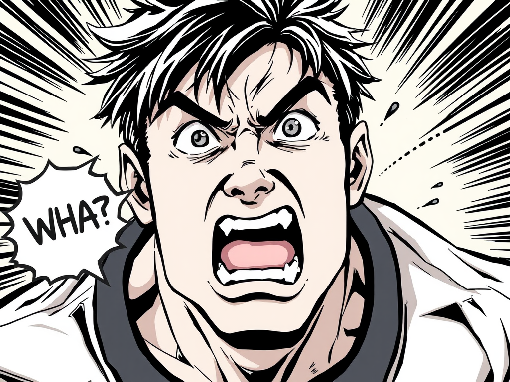 Manga Panel Generator — sample